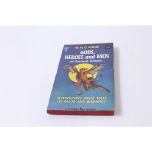 Gods Heroes and Men of Ancient Greece, Signet Key Book, Mythology ~ 250303-WH 43